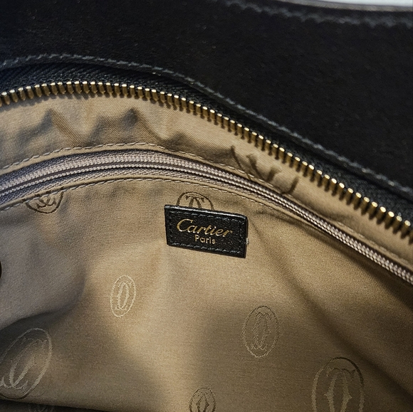 [SOLD]Cartier zebra print pony hair shoulder/tote bag - Picture 4 of 6